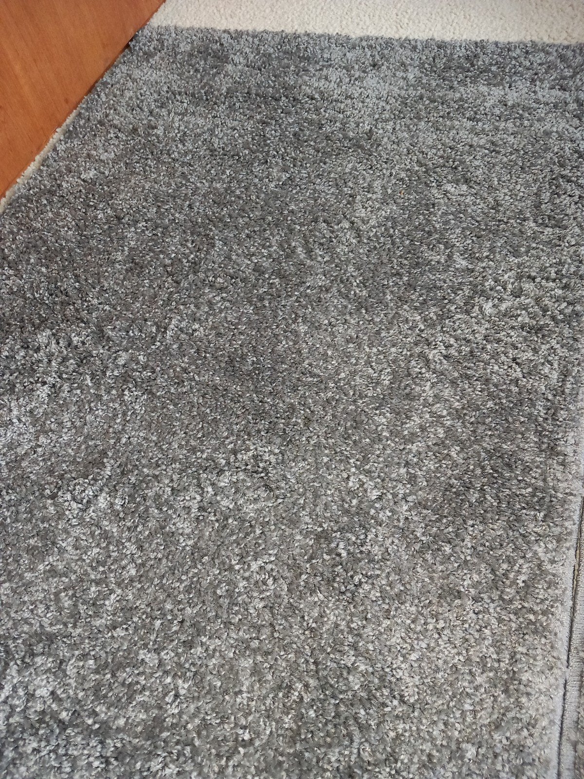 Nieuw vloerkleed zilvergrijs glans 150x80 cm, Huis en Inrichting, Ophalen of Verzenden, Nieuw, Rechthoekig, 200 cm of meer