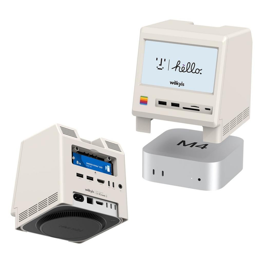 Wokyis Retro Docking Station for Mac mini M4

(NIEUW), Computers en Software, Dockingstations, Nieuw, Ophalen of Verzenden, Wokyis