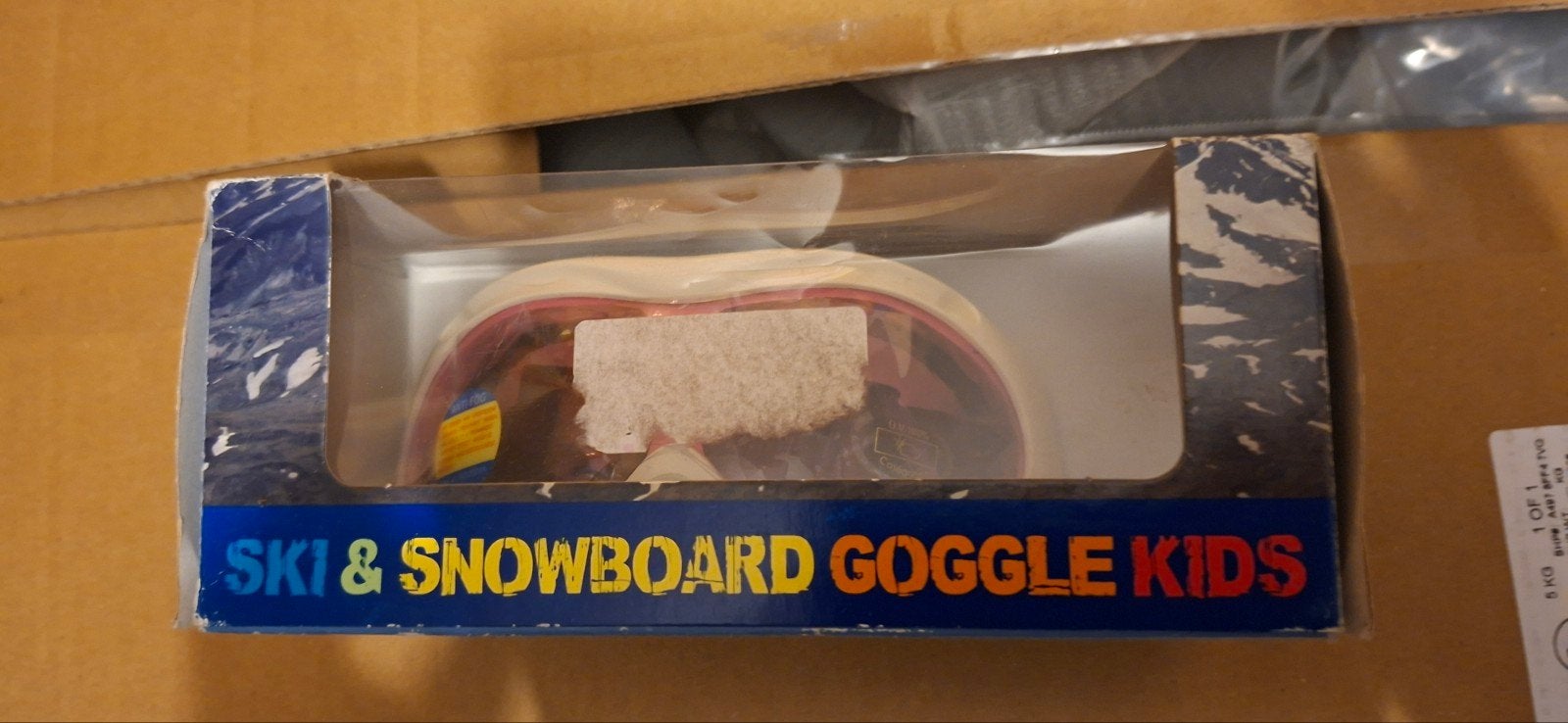 Ski & Snowboard Goggle Kids - Nieuw in doos, Sport en Fitness, Ophalen of Verzenden, Nieuw