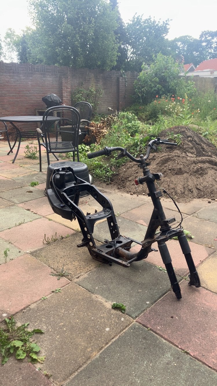 Zip frame zonder 123 gezocht, Ophalen, Zo goed als nieuw, Frame, Piaggio