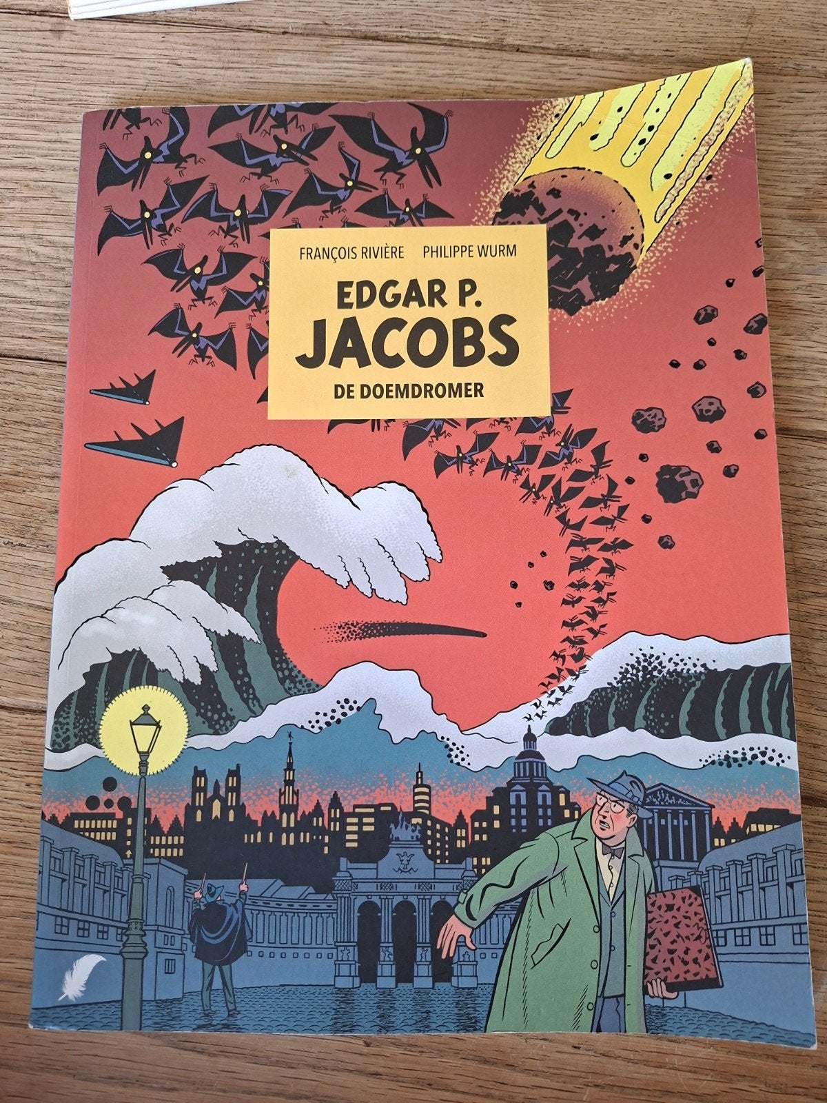 EDGAR P JACOBS SC - DE DOEMDROMER ( Blake & Mortimer ), Eén stripboek, Ophalen of Verzenden, Gelezen