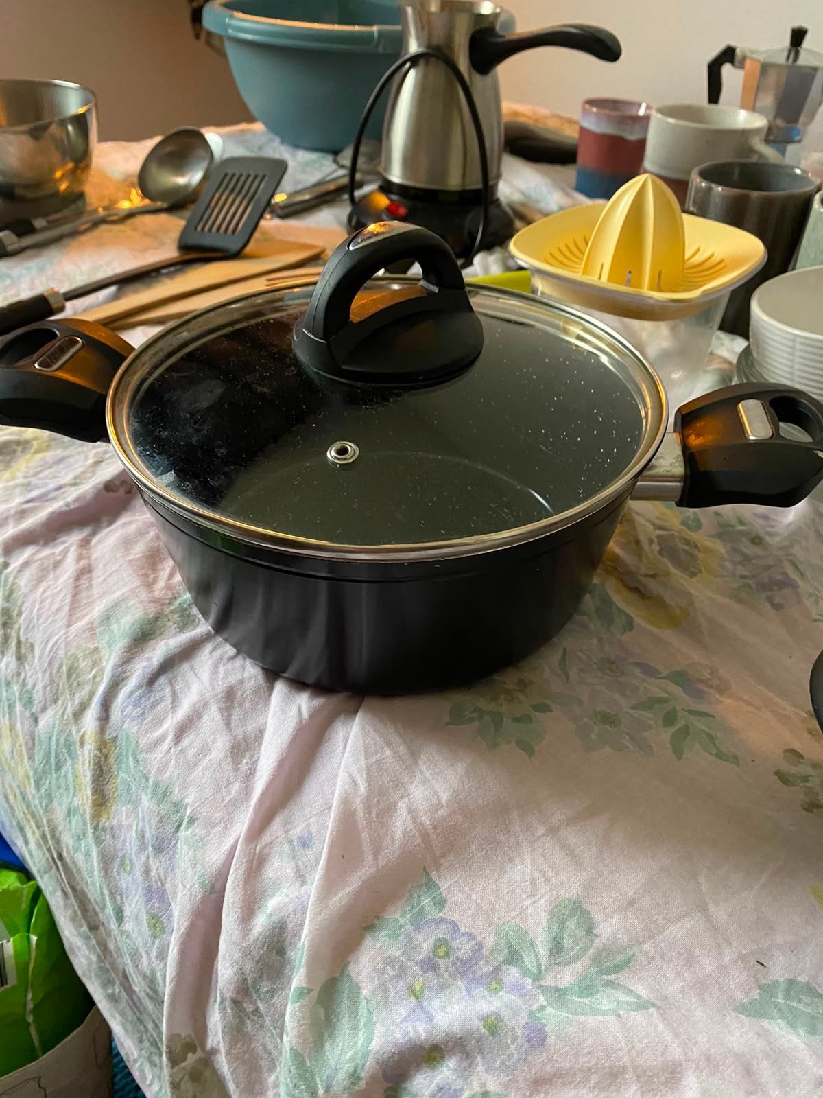 Cooking pot, Ophalen of Verzenden, Zo goed als nieuw, Rvs of Chroom