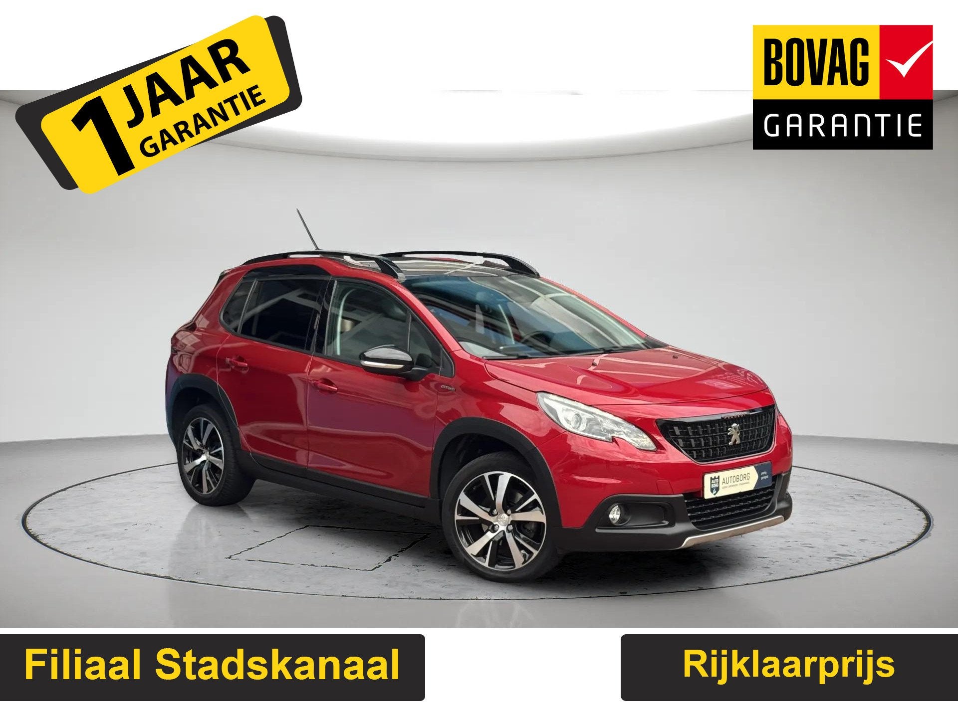 Peugeot 2008 1.2 PureTech GT-line, Auto's, Keurmerk '100% Onderhouden', 12 maanden, 580 kg, Bedrijf