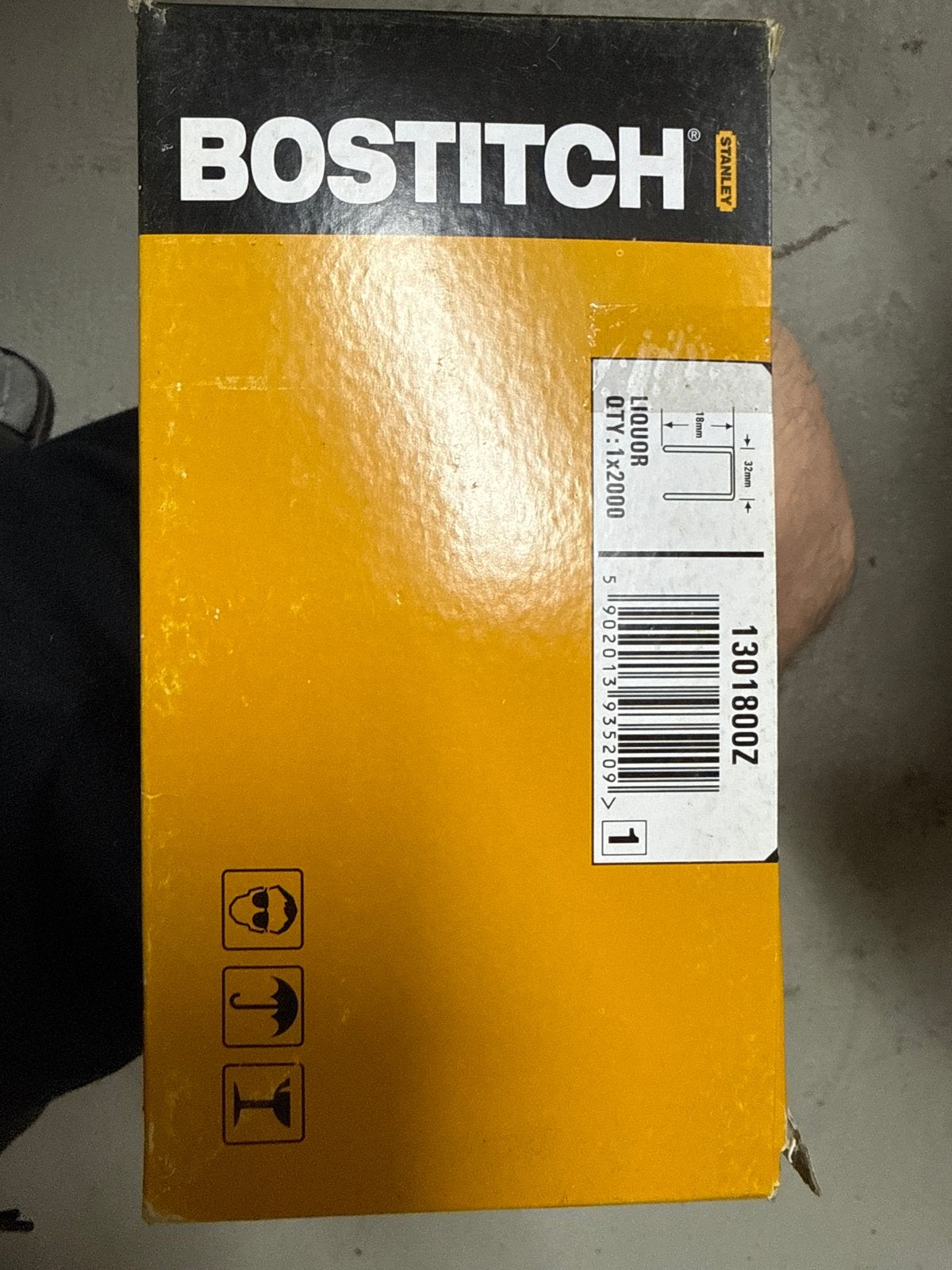 Bostitch nieten 130/8mm, 2000 stuks, Ophalen of Verzenden, Nieuw, Minder dan 50 mm, Overige typen