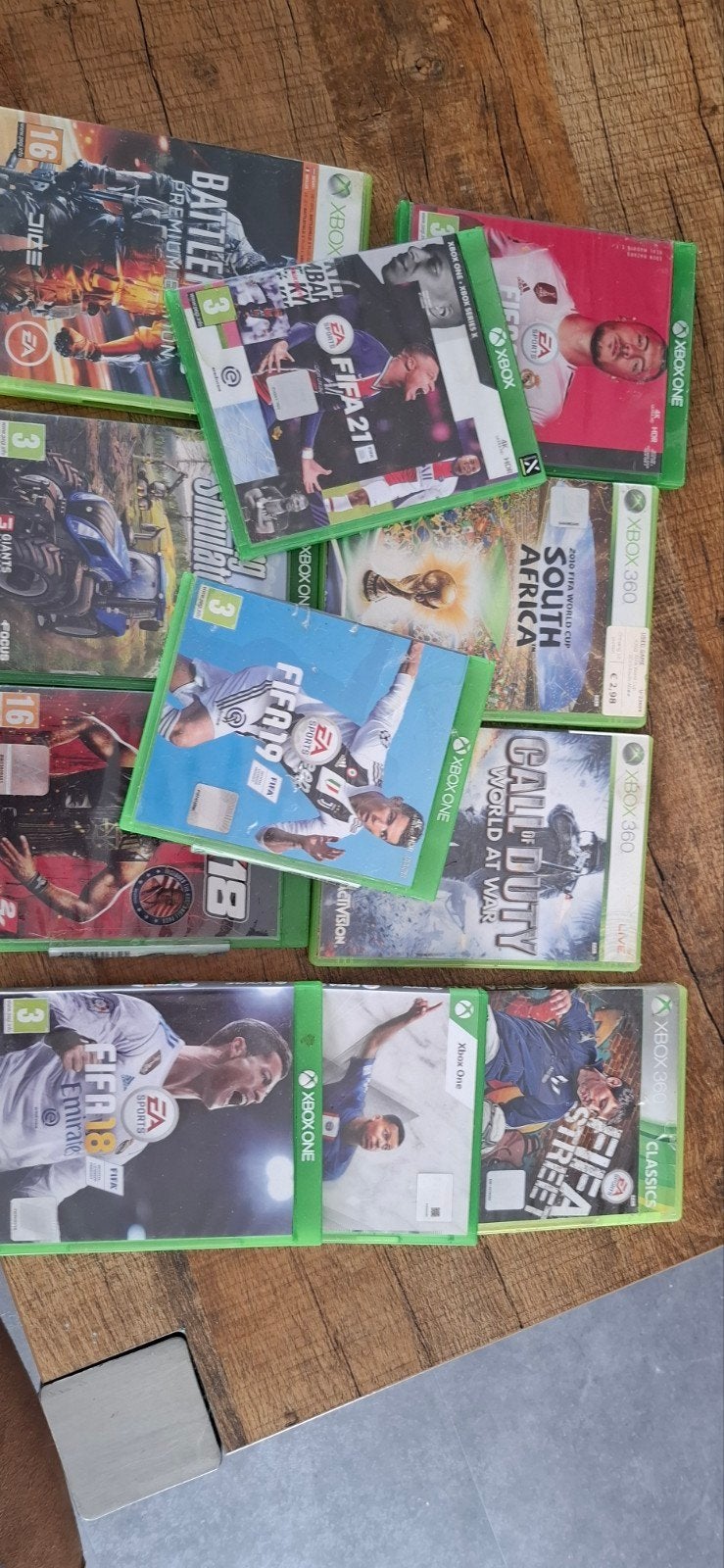 Xbox One en Xbox 360 Games - FIFA, Call of Duty, Battlefield, Spelcomputers en Games, Gebruikt, Ophalen of Verzenden, Eén computer