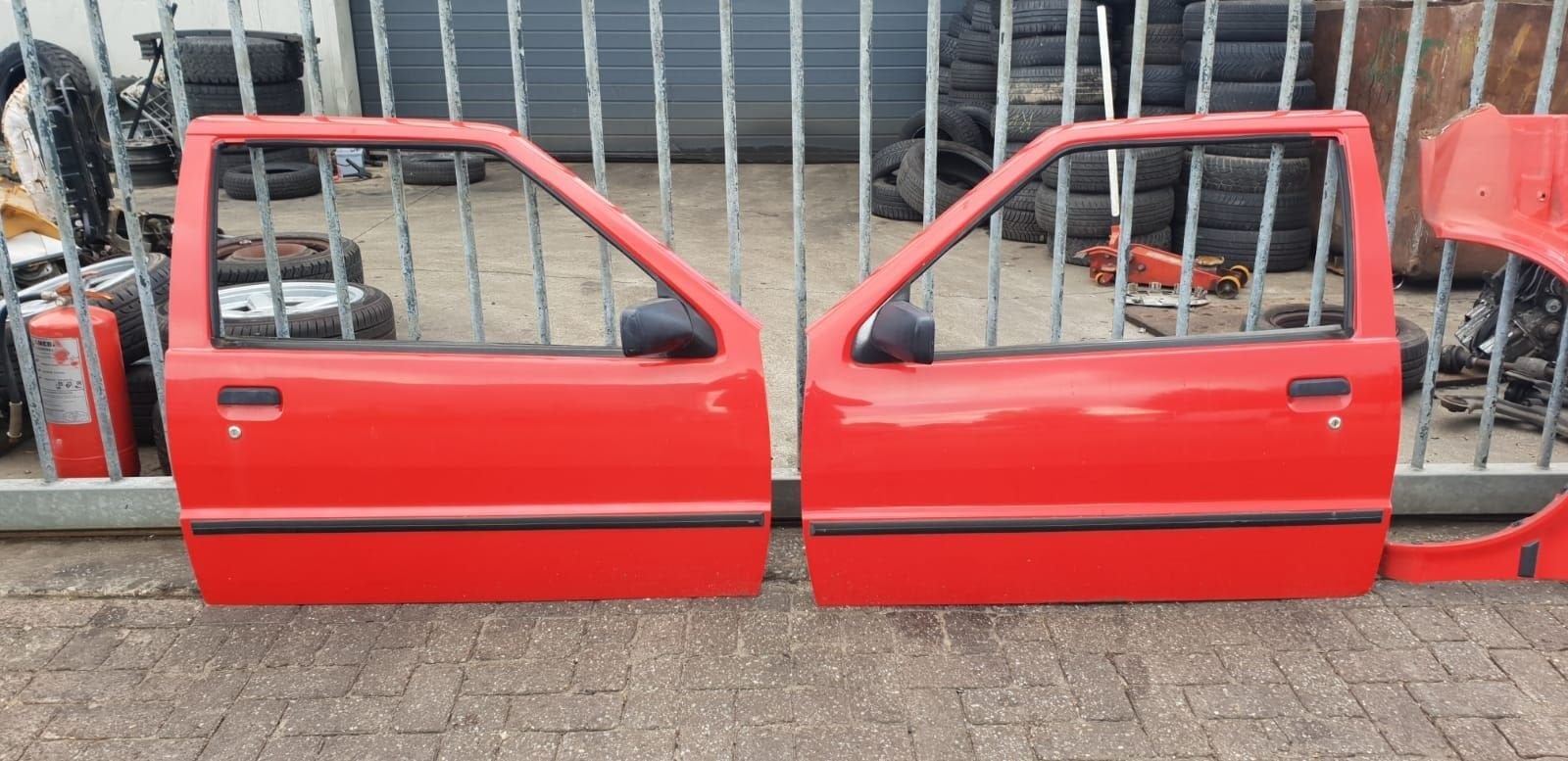 NISSAN MICRA PORTIEREN BJ 1991 TOT 1992, Gebruikt, -, Deur, -