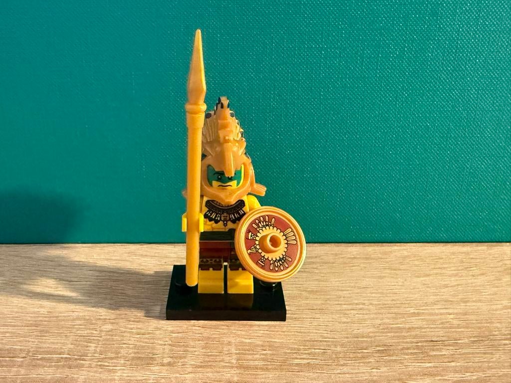 LEGO CMF Serie 7: Aztec Warrior, Ophalen of Verzenden, Zo goed als nieuw, Complete set, Lego