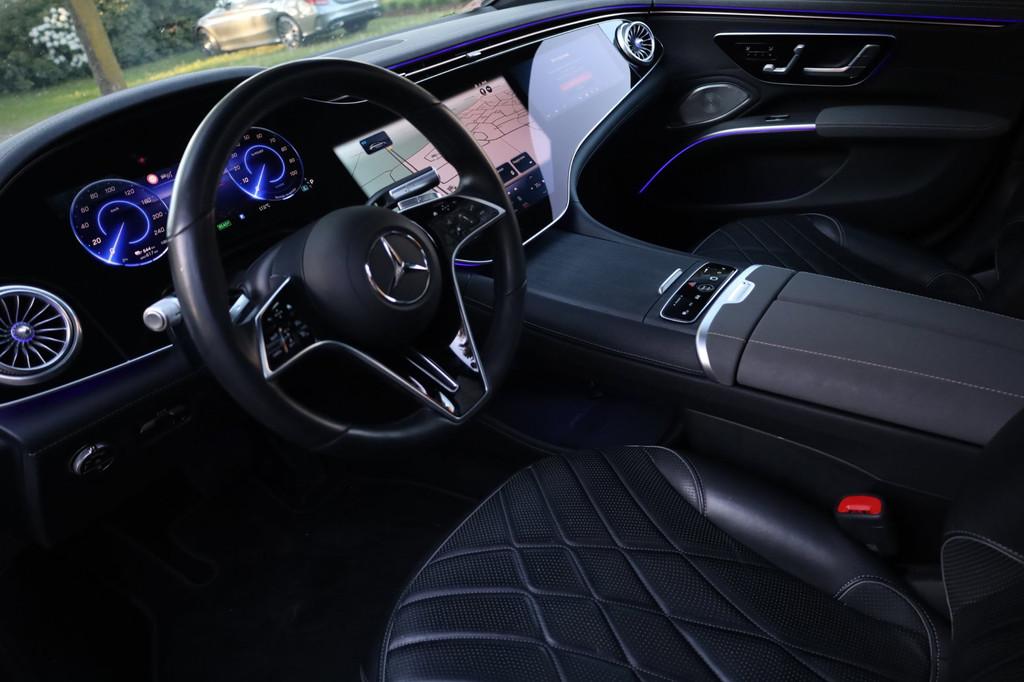 Mercedes-Benz EQS 580 4MATIC AMG Line 108 kWh Aut. | AMG-Pak, Automaat, 131 €/maand, Zwart, Vierwielaandrijving
