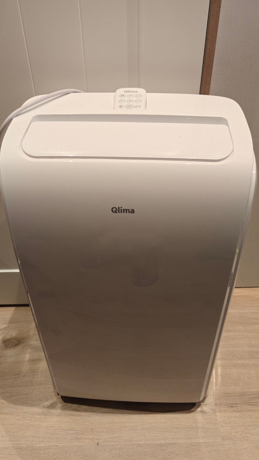 Qlima Mobiele Airco P528 met Afstandsbediening en Toebehoren, Ophalen, Timer, Zo goed als nieuw, Koelen en Ontvochtigen