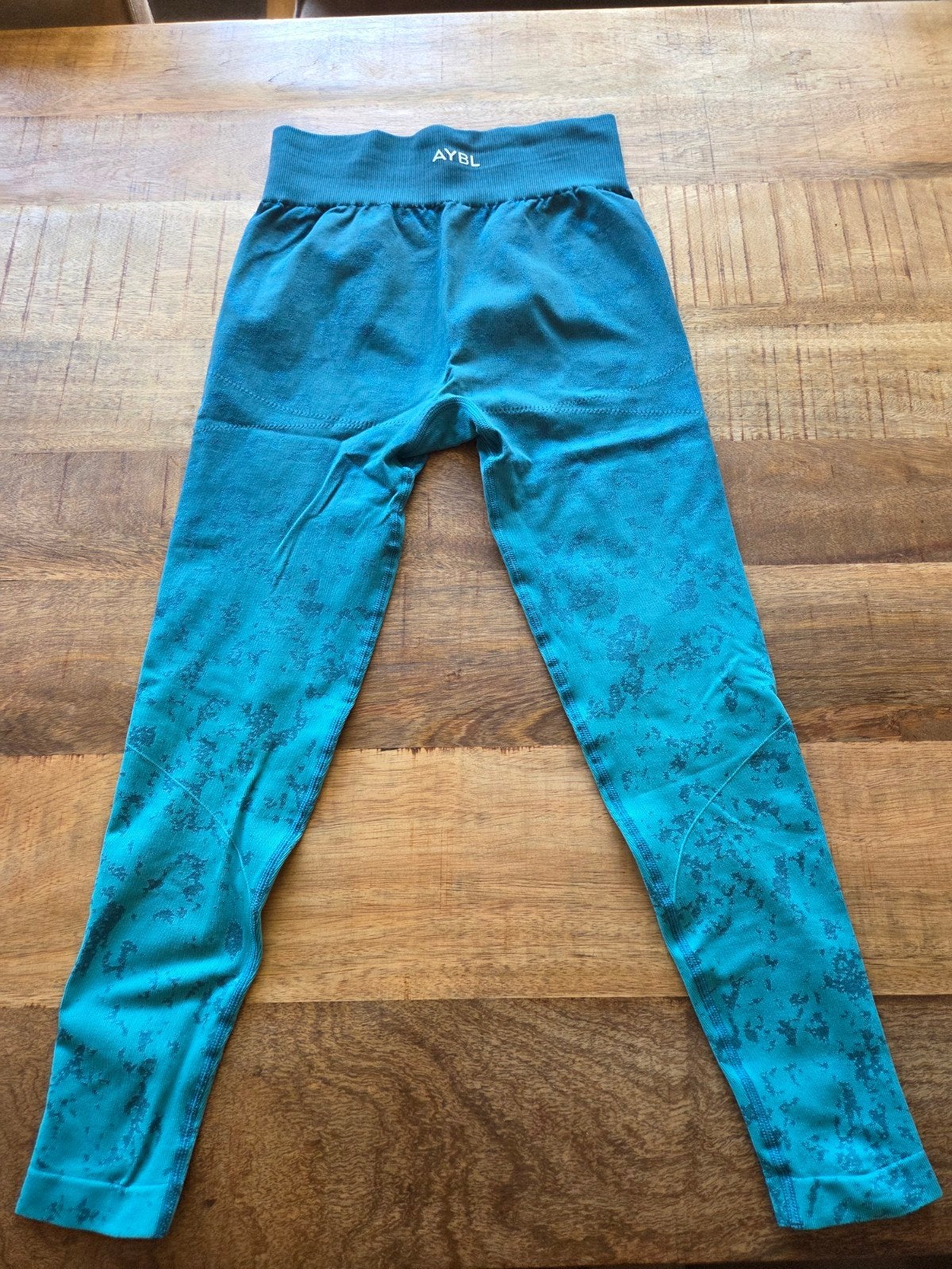 AYBL Blauwe Sportlegging Maat S - Goede Staat, AYBL, Blauw, Ophalen of Verzenden, Maat 36 (S)