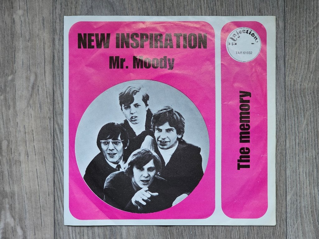 Single van New Inspiration - Mr. Moody, Gebruikt, Originele persing, 7 inch, Ophalen of Verzenden