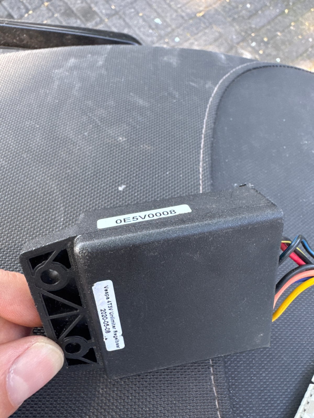 Vespa ECU/Bobine Regelaar 0E5V0008, Ophalen of Verzenden, Gebruikt, Overige typen, Vespa