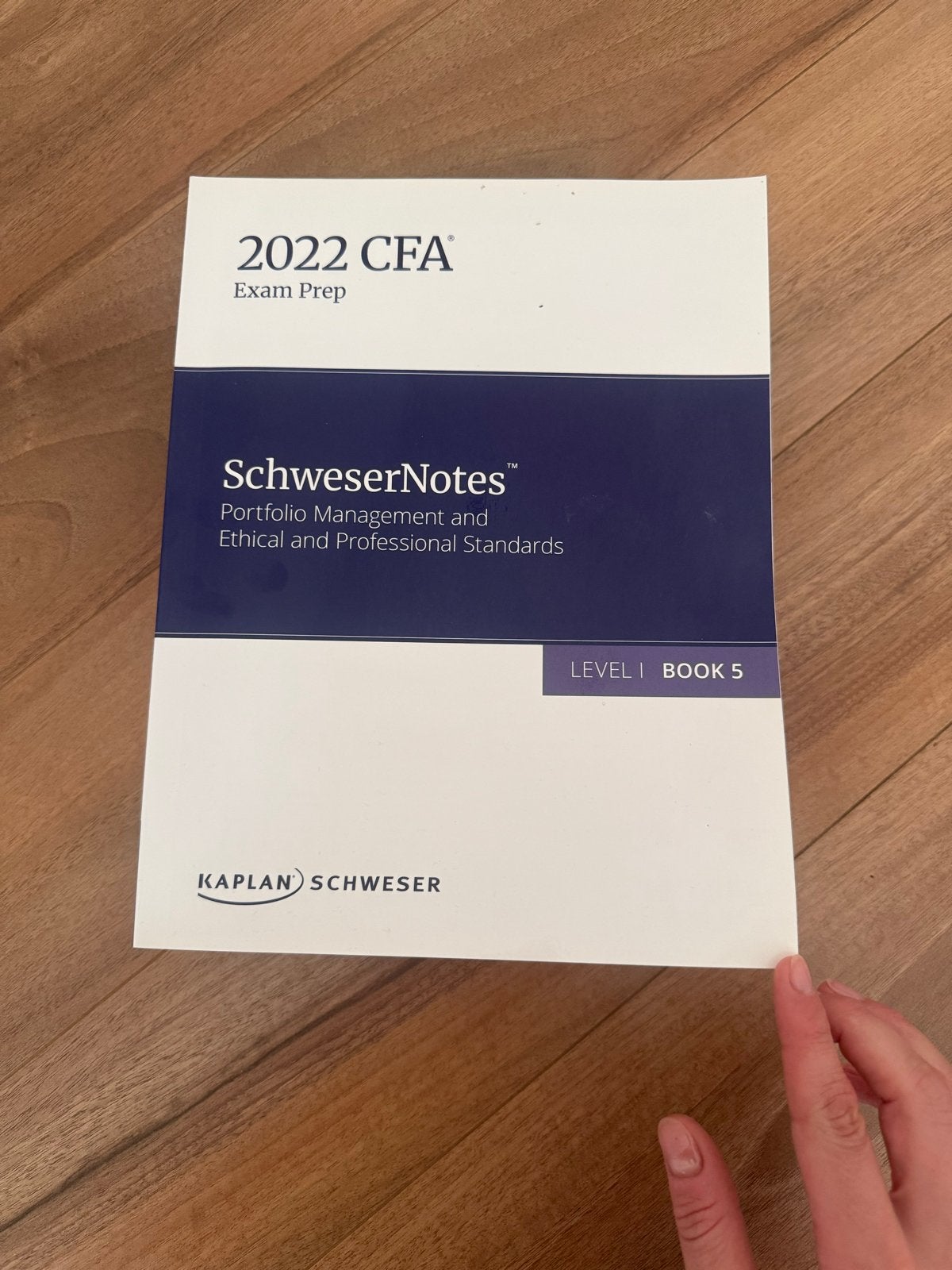 CFA Exam Prep SchweserNotes 2022 Level I (5 boeken), Ophalen of Verzenden, Gamma, Zo goed als nieuw, WO