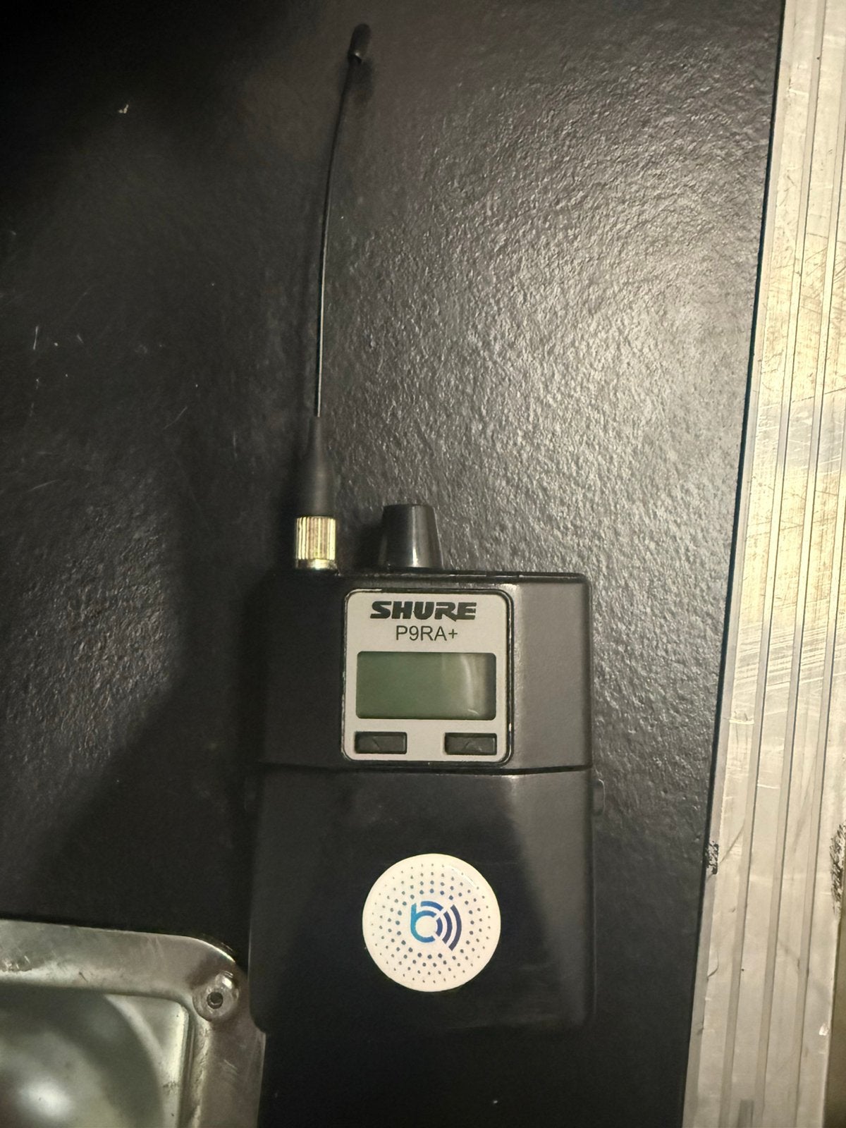 Shure P9RA+ beltpack in de L6E (600 band), Ophalen of Verzenden, Zo goed als nieuw, Audio