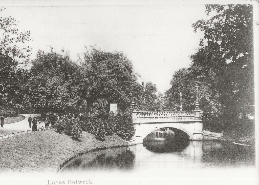Utrecht Lucas Bolwerk Foto, Ophalen of Verzenden, Voor 1920, Ongelopen, Utrecht