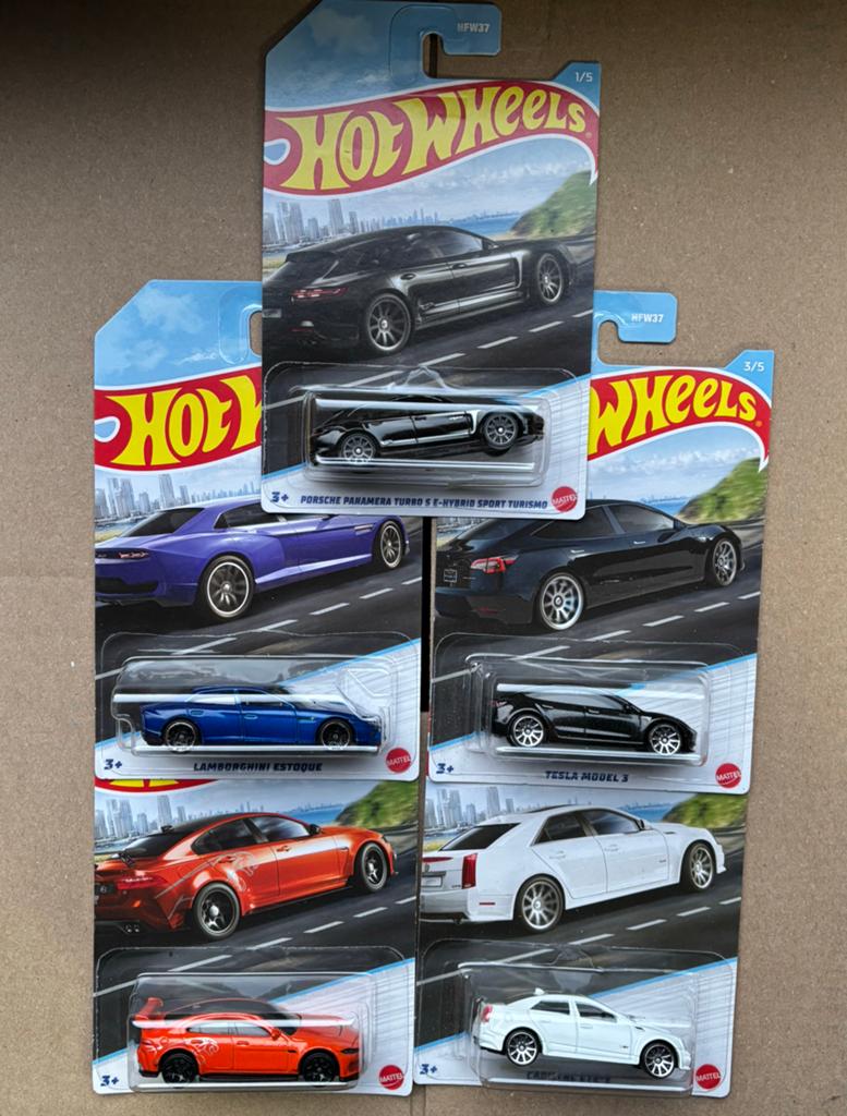 Hot Wheels Luxury Sedan 2022 - Full set, Hobby en Vrije tijd, Modelauto's | Overige schalen, Ophalen of Verzenden, Nieuw, Auto
