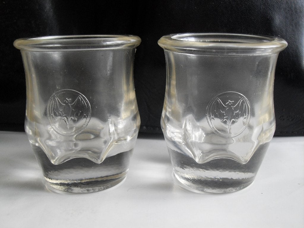 Bacardi Shot Glaasjes Bacardi Rum Shot-Glas, Ophalen of Verzenden, Zo goed als nieuw, Borrel- of Shotglas