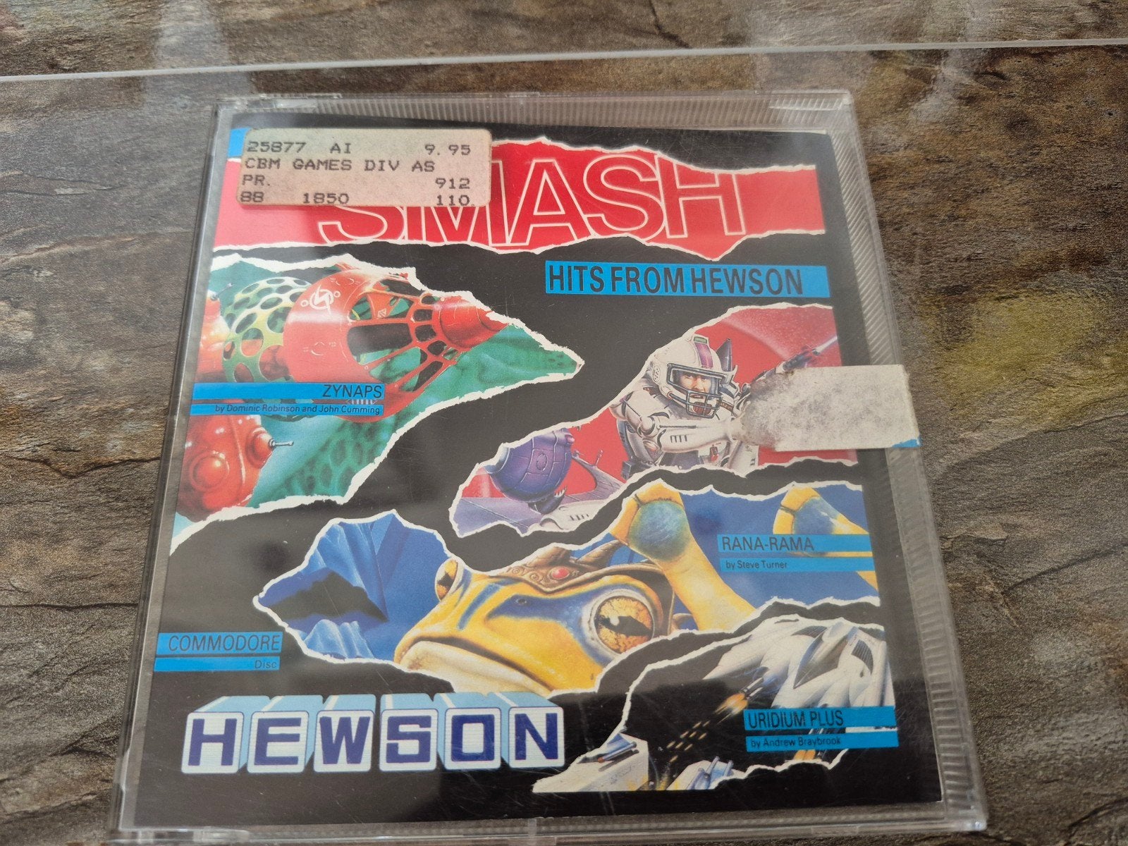 Hewson Smash Hits disk Commodore 64 - Retro Game Collectie, Spelcomputers en Games, Gebruikt, Overige genres, 1 speler, Ophalen of Verzenden