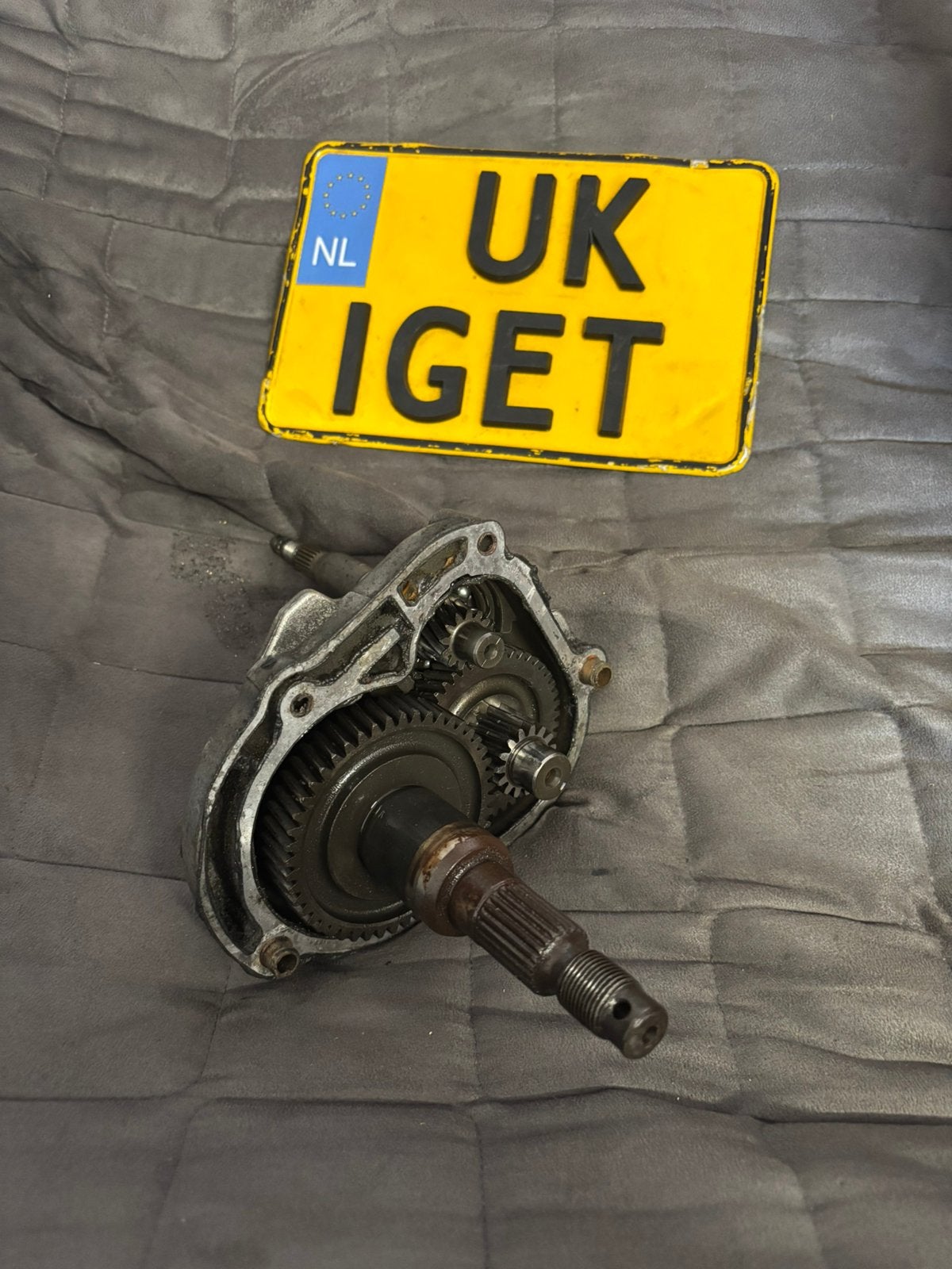 Piaggio 2t 50/70 brom vertanding dg, Ophalen, Zo goed als nieuw, Blok