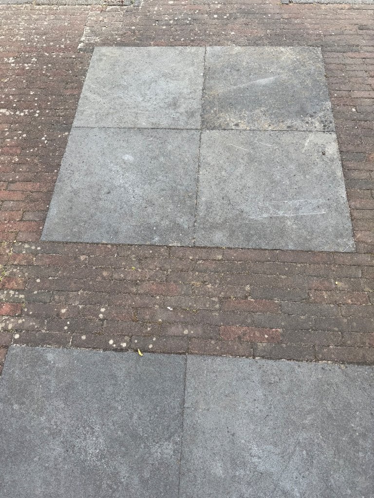 Tegels en klinkers, Tuin en Terras, Tegels en Klinkers, Ophalen, Gebruikt, Klinkers, 10 m² of meer
