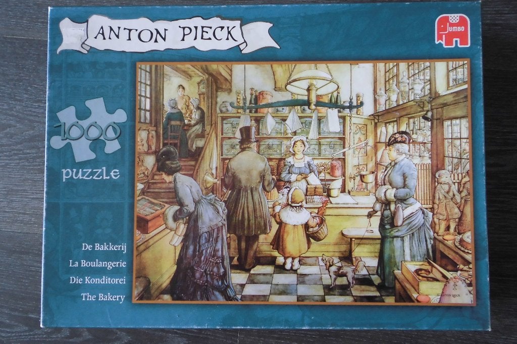 puzzel anton piek, Ophalen of Verzenden, 500 t/m 1500 stukjes, Gebruikt
