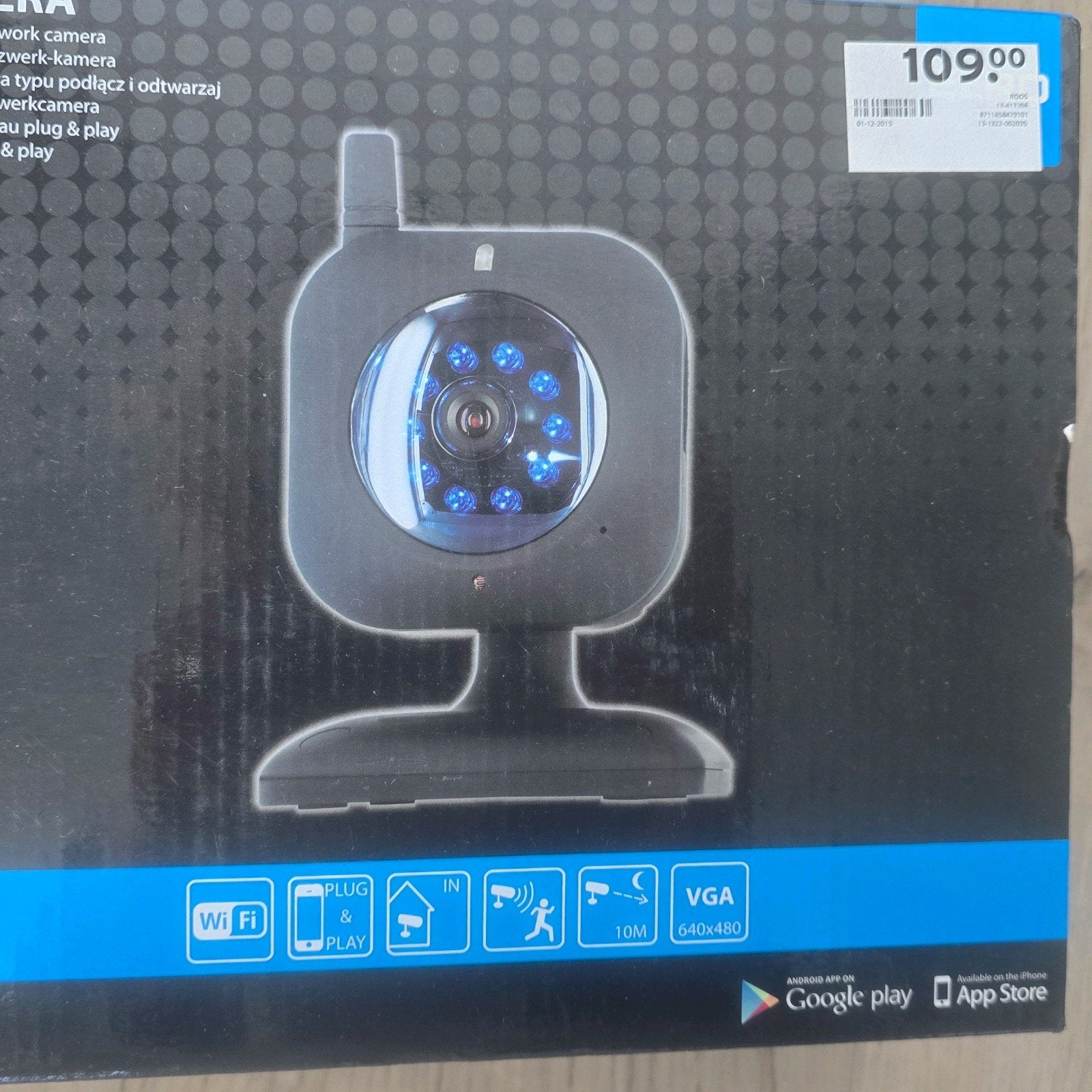 Nieuwe ELRO C703IP.2 IP-Camera - Plug & Play Beveiliging, Ophalen of Verzenden, Nieuw, Binnencamera