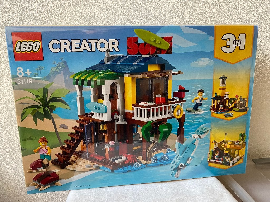 Lego 31118 Creator 3in1 surfer-strandhuis, vuurtoren zwembad, Kinderen en Baby's, Speelgoed | Duplo en Lego, Ophalen, Lego, Nieuw