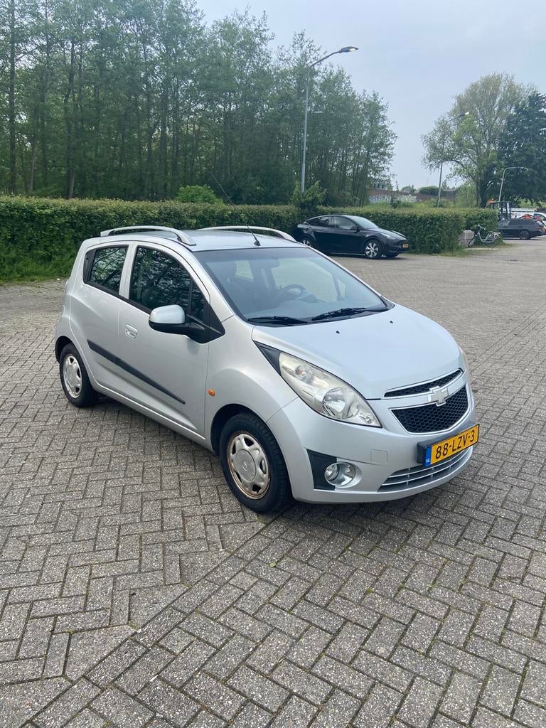 Chevrolet Spark 1.0 2010 Grijs, Auto's, Chevrolet, Particulier, Spark, Airbags, Airconditioning, Centrale vergrendeling, Elektrische ramen