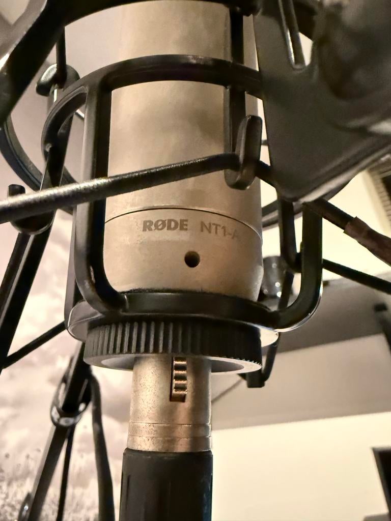 Rode NT1-A microfoon, Muziek en Instrumenten, Microfoons, Ophalen of Verzenden, Gebruikt, Studiomicrofoon