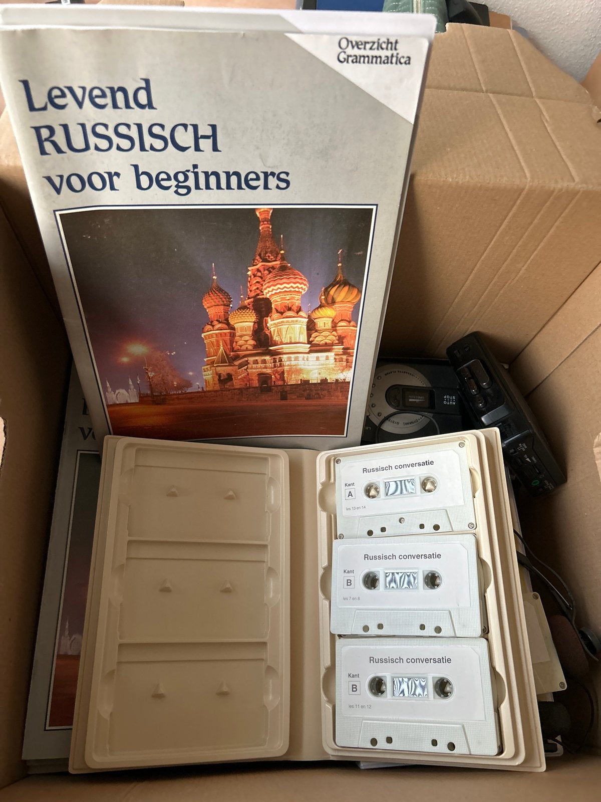cursus Russisch voor beginners met cassettes, Boeken, Taal | Overige Talen, Ophalen of Verzenden, Zo goed als nieuw, Non-fictie