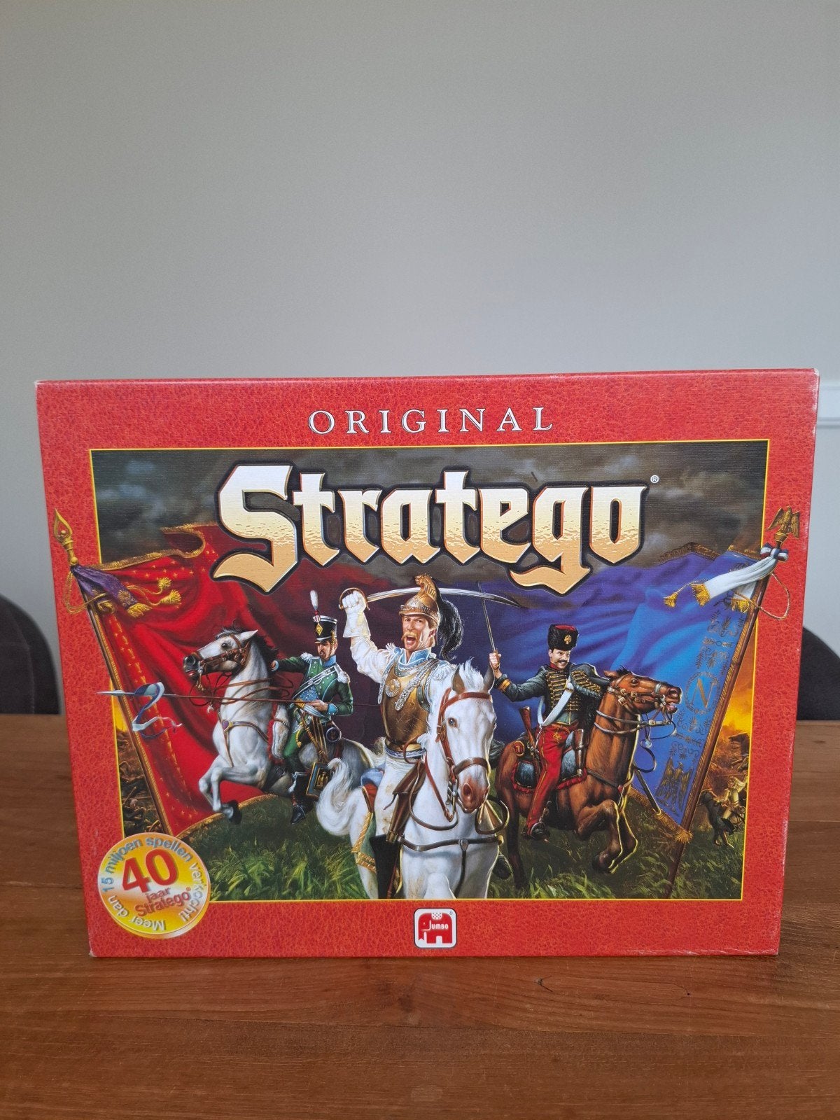 Stratego Original Bordspel - Strategisch Oorlogsspel, Een of twee spelers, Ophalen of Verzenden, Zo goed als nieuw, Jumbo