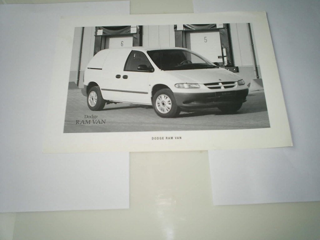 Dodge Ram Van 11 / 1996 2 pag., Verzenden, Zo goed als nieuw, Overige merken