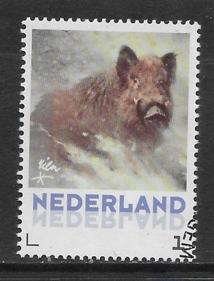 Persoonlijke, Rien Poortvliet, Wild Zwijn (K0511), Postzegels en Munten, Ophalen of Verzenden
