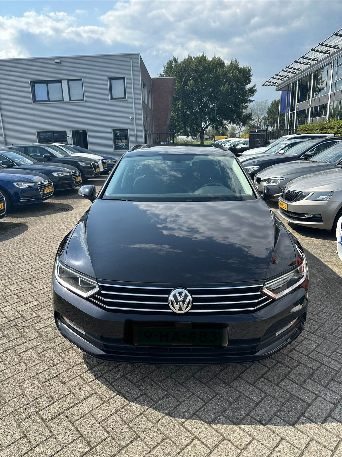 Volkswagen Passat 1.6 TDI 88KW BMT Variant DSG 2017 Zwart, Auto's, 4 cilinders, Zwart, Stationwagon, Particulier