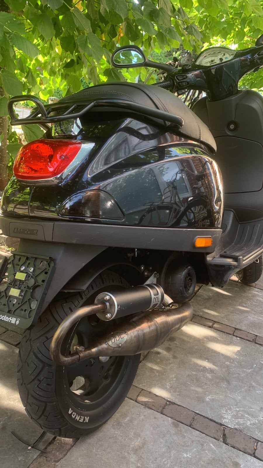 DDL 70cc midrace, Ophalen, Gebruikt, Uitlaat, Piaggio