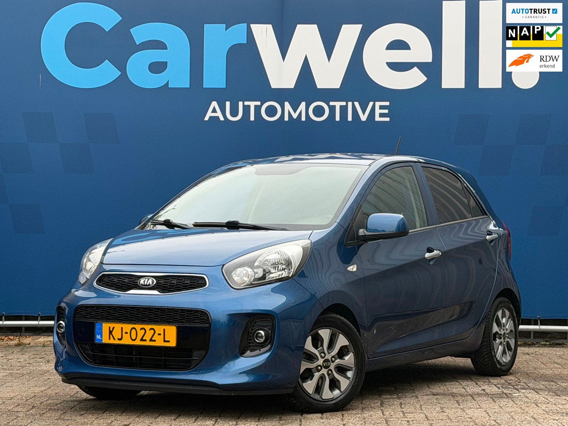 Kia Picanto 1.0 CVVT ComfortPlusLine Navigator|2e Eigenaar|N, Auto's, Kia, Voorwielaandrijving, Stof, Gebruikt, Origineel Nederlands