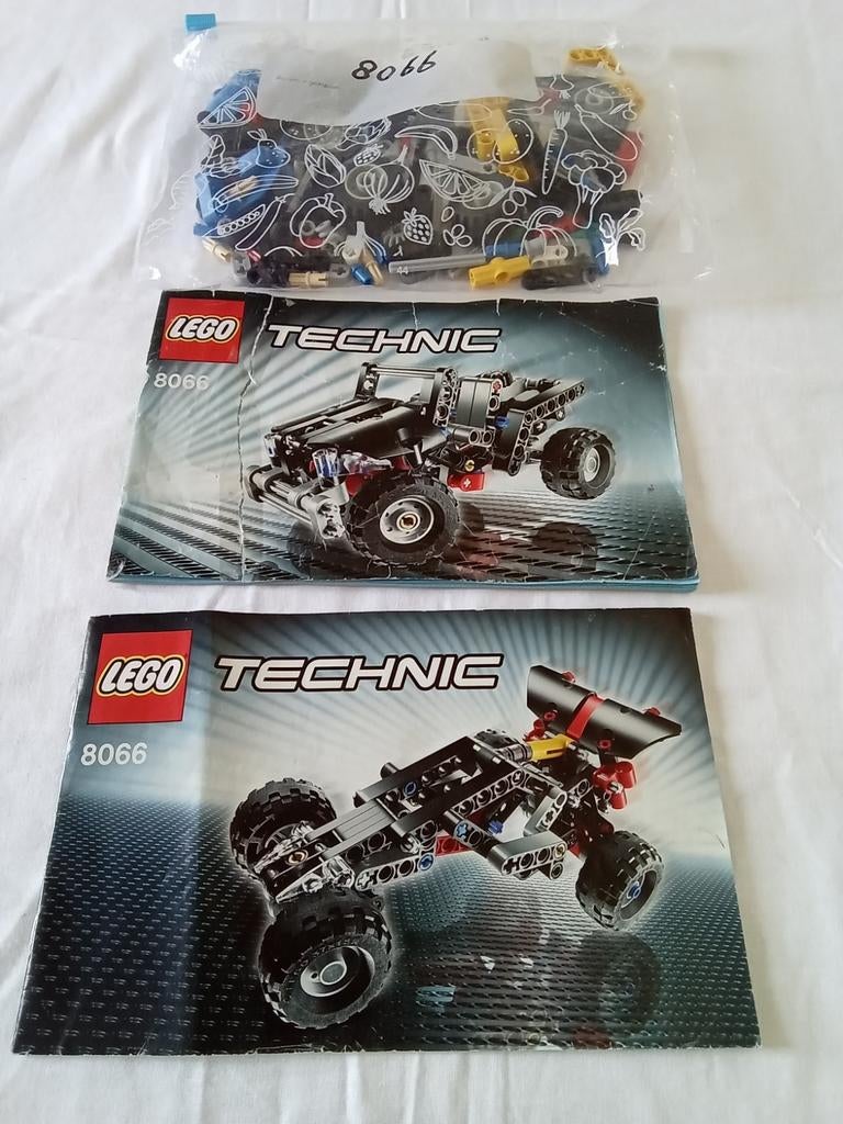 Lego technic - 2in1 - 8066, Gebruikt, Lego, Compleet, Ophalen of Verzenden