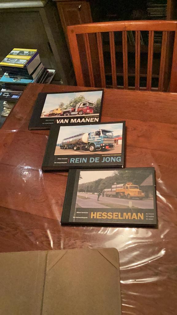 3x transportbiografie door Willem Vermeulen., Ophalen of Verzenden, Zo goed als nieuw, Vrachtwagen