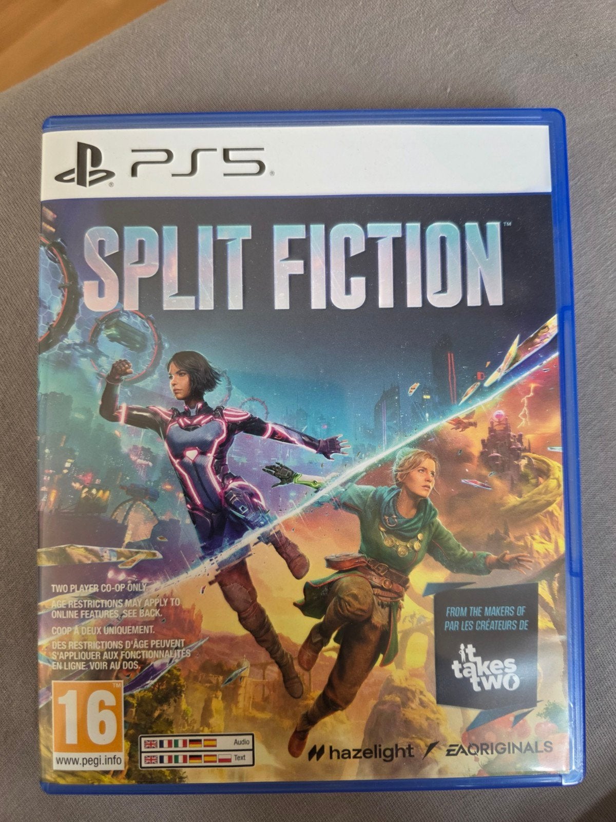 Split Fiction PS5 - Nieuwstaat, Avontuur en Actie, Online, 2 spelers, Ophalen of Verzenden