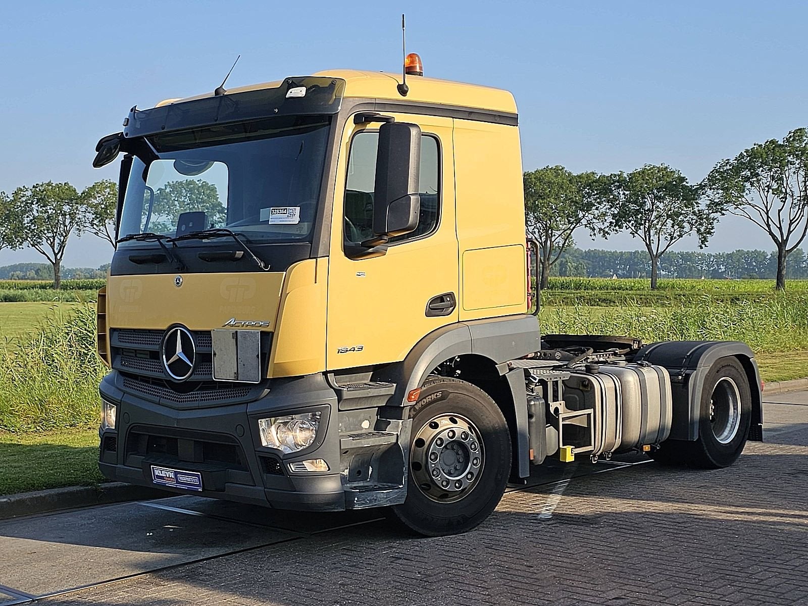 MERCEDES-BENZ ACTROS 1843, Automaat, Euro 6, Overige kleuren, 428 pk