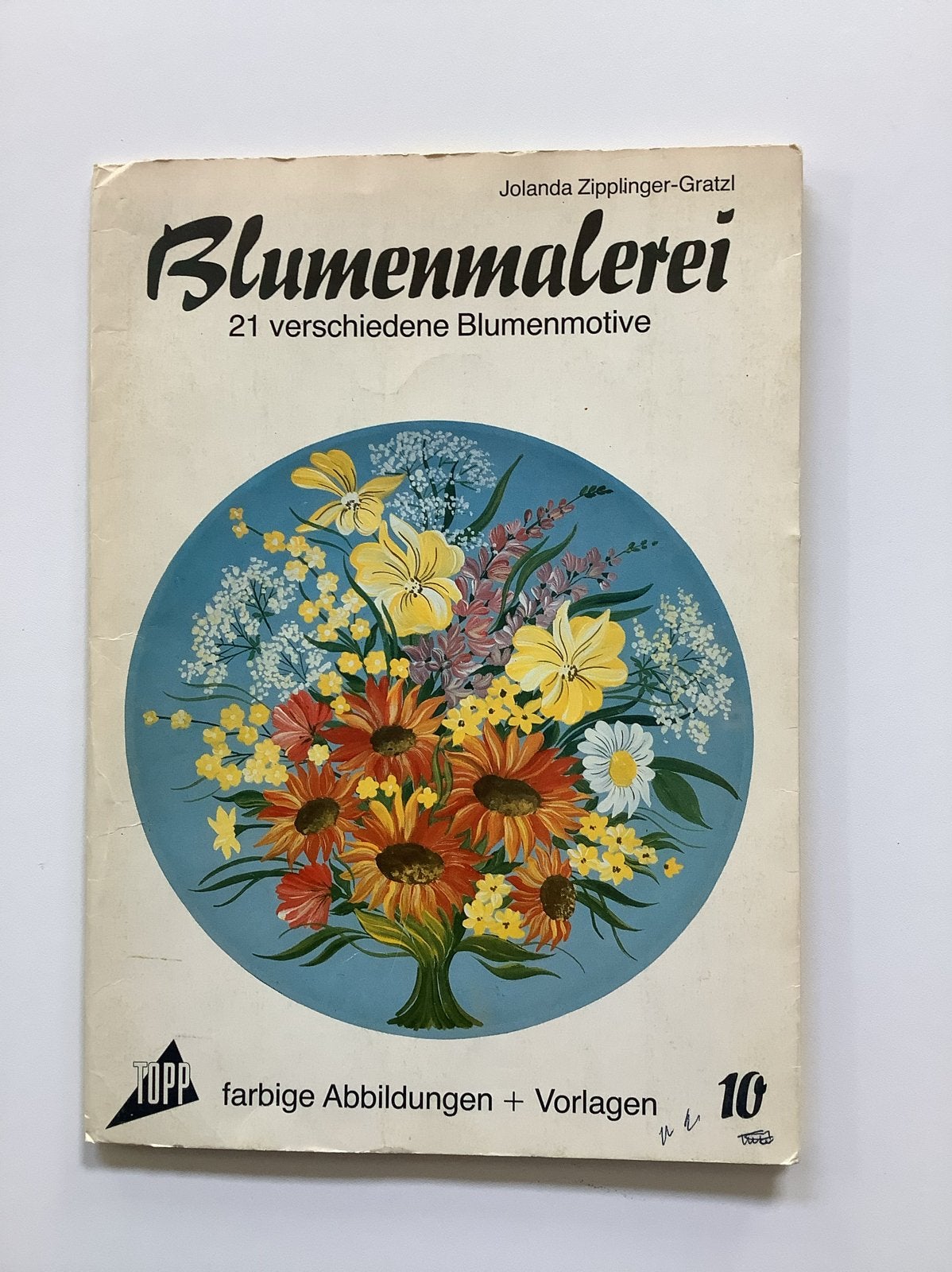 Blumenmalerei Knutselboek - 21 Bloemenmotieven, Hobby en Vrije tijd, Ophalen of Verzenden, Gebruikt
