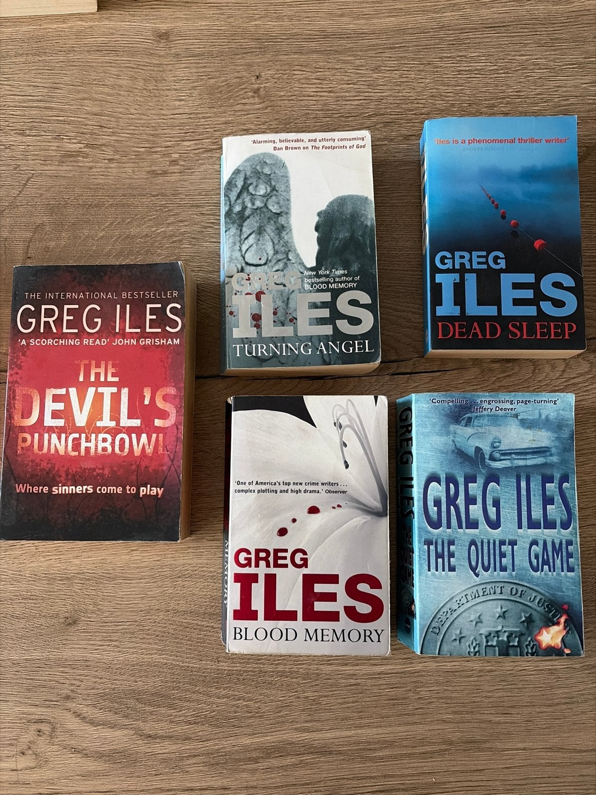 Greg Iles Boekenpakket - 5 Spannende Thrillers, Ophalen of Verzenden, Gelezen