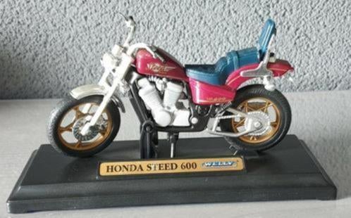 Uit de Welly serie, deze Honda Steed 600., Ophalen of Verzenden, Motor