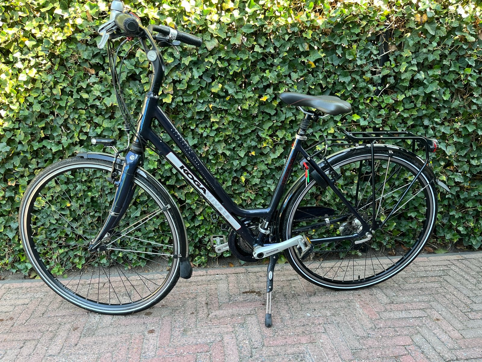 Koga Miyata Roadspeed Dames- en herenfiets 28 inch 27 versn., Ophalen, 28 inch, Gebruikt, Velgrem