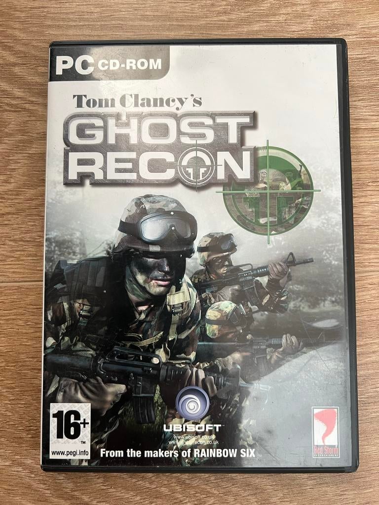 Pc cd-rom ghost recon, Spelcomputers en Games, Games | Pc, Ophalen of Verzenden, Gebruikt, Vanaf 3 jaar