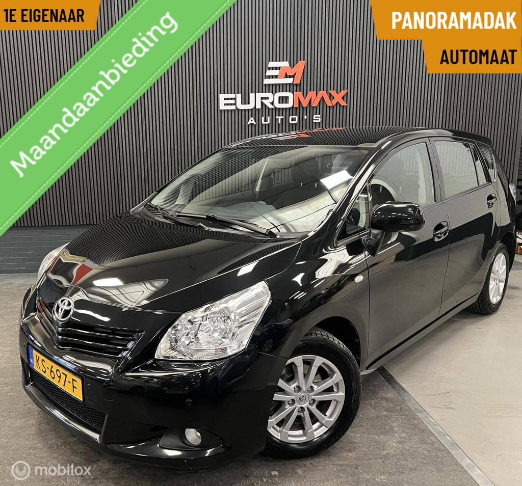 Toyota Verso 1.8 VVT-i Aspiration 1e eigenaar - Pano - cruis, Auto's, Euro 5, Gebruikt, Zwart, 4 cilinders