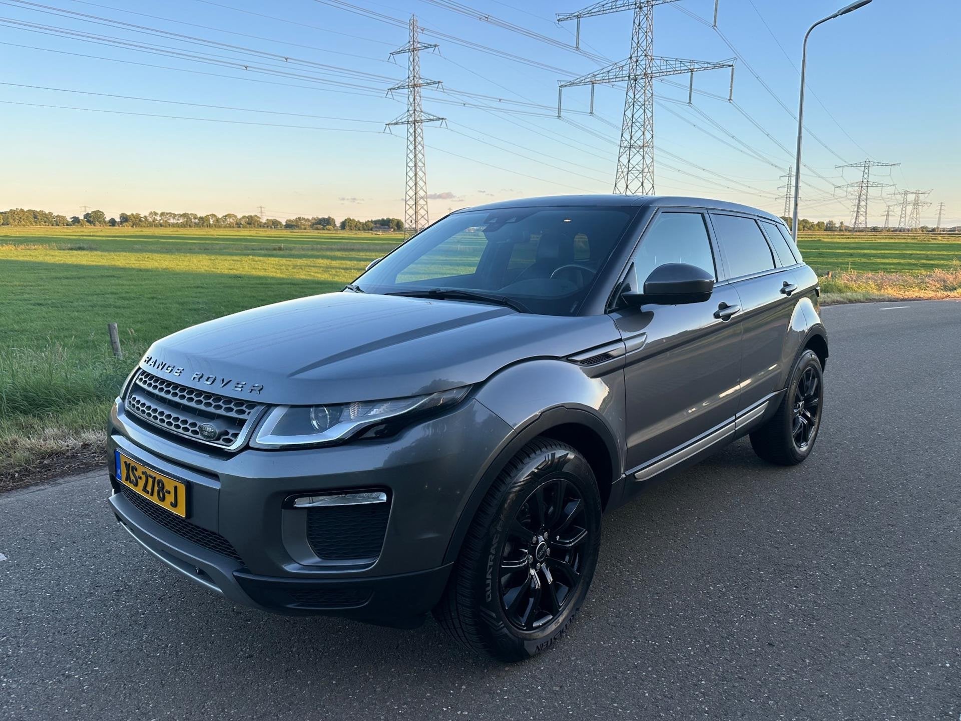 Land Rover Range Rover Evoque 2.0 TD4 Dynamic Automaat Pano, Auto's, Automaat, Gebruikt, Euro 6, Leder