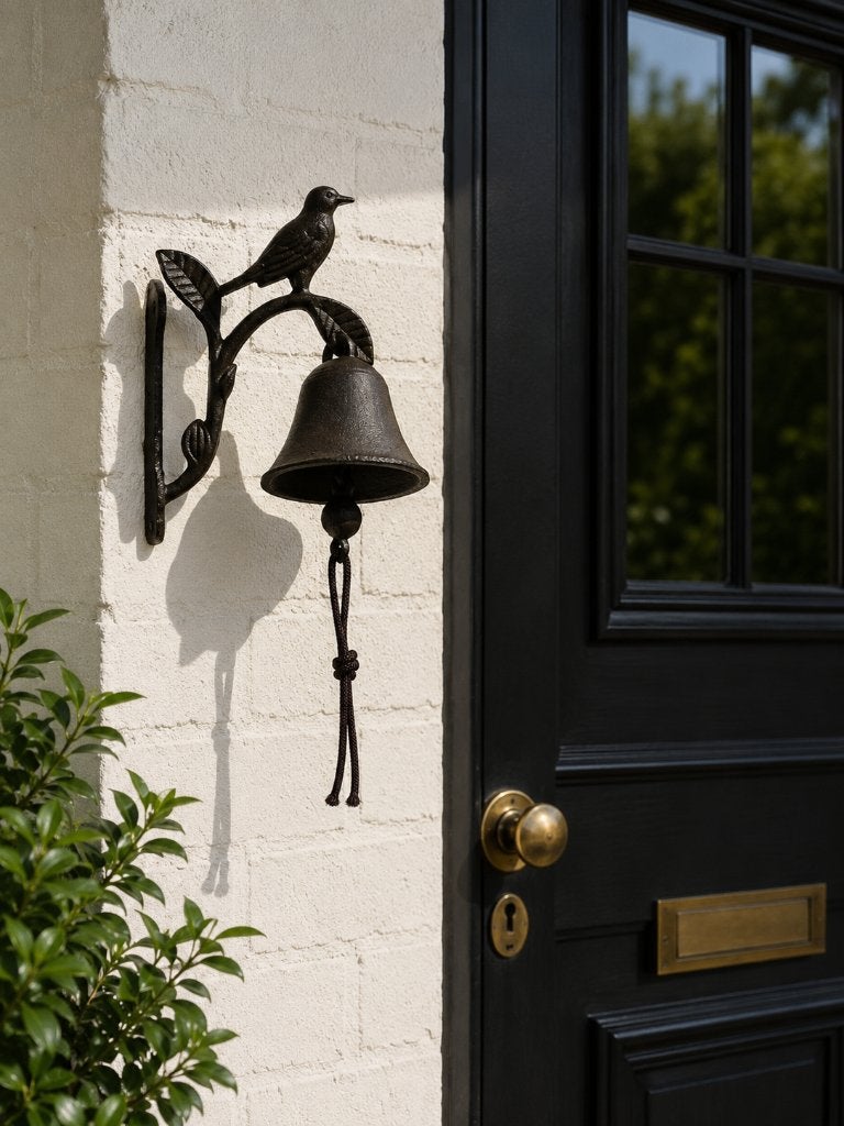 DEURBEL / 1 VOGEL, Tuin en Terras, Huis en tuin decoratie Marie, Nieuw, Info@huisentuindecoratiemarie.nl, Peize