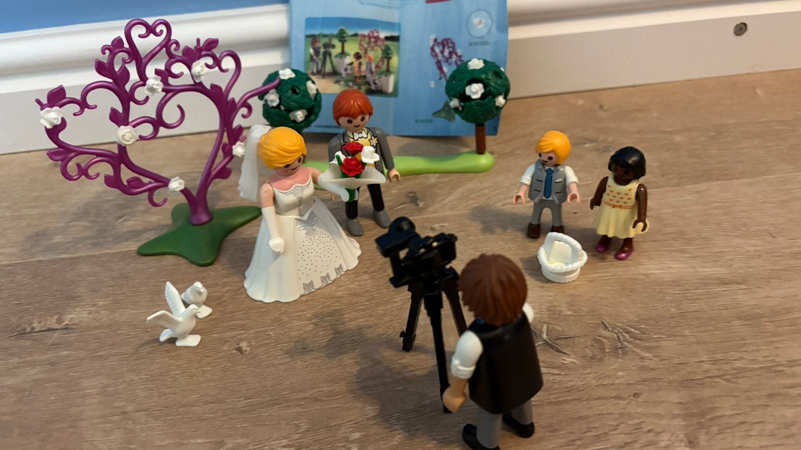 Bruiloft playmobil 9230 en andere set poppetjes, Ophalen of Verzenden, Zo goed als nieuw