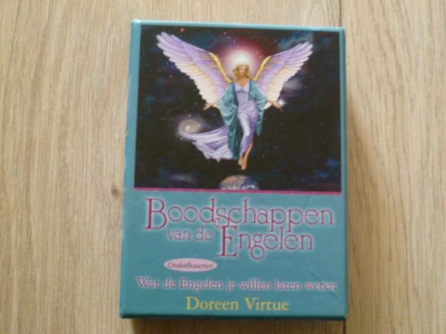 Doreen Virtue - Boodschappen van de engelen orakel kaarten, Verzenden, Zo goed als nieuw, Overige onderwerpen, Achtergrond en Informatie